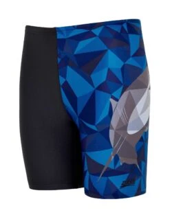 Zoggs Boys Geo Shark Mid Jammer -Swim District ZoggsBoysGeoSharkMidJammer 4