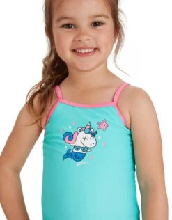 Zoggs Tots Girls Mernicorn Classicback Swimsuit -Swim District ZoggsTotsGirlsMernicornClassicbackSwimsuit 3