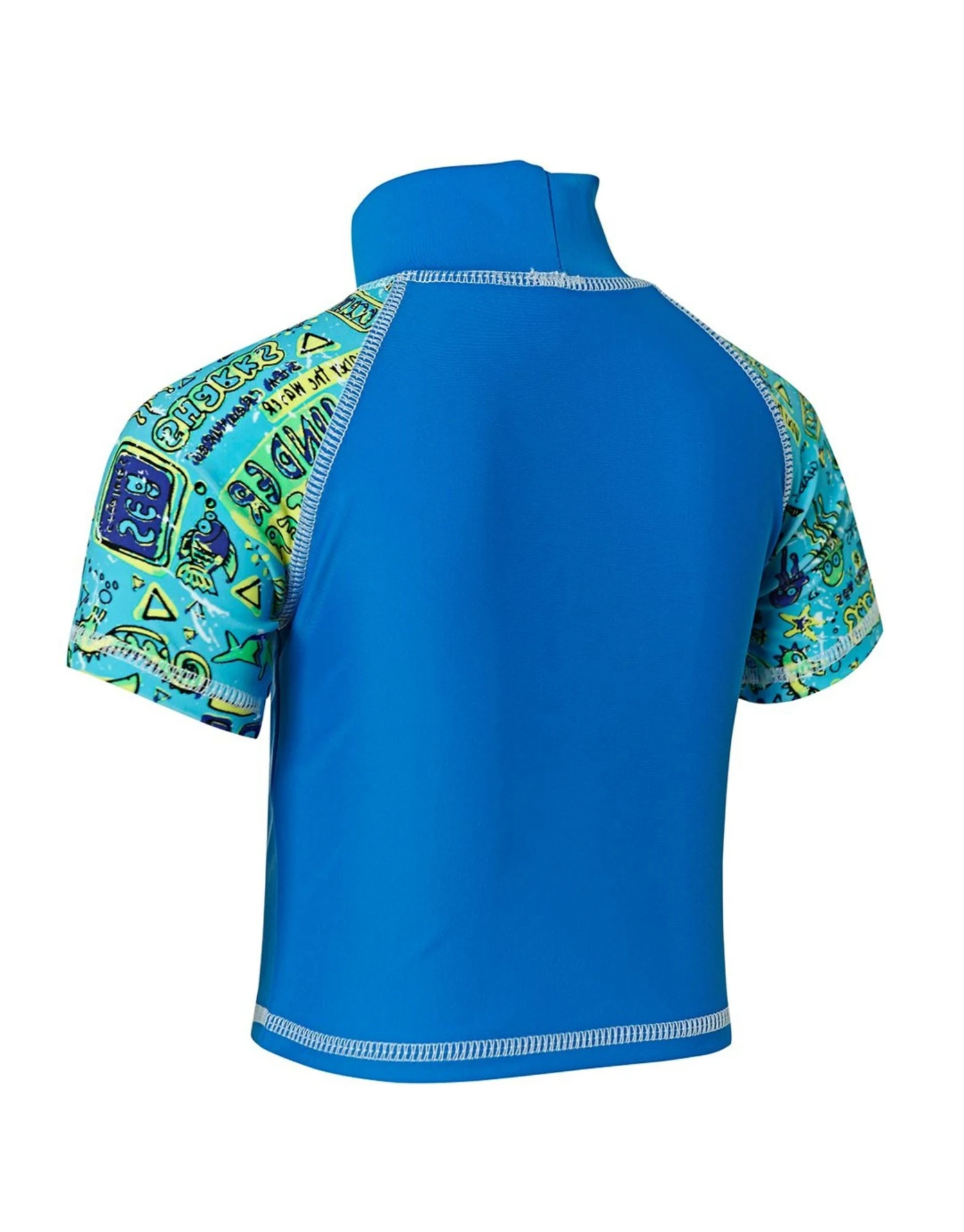 Zoggs Tots Boys Sun Protection Top - Blue 4 Zoggs Tots Boys Sun Protection Top - Blue - Image 2