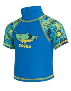 Zoggs Tots Boys Sun Protection Top - Blue