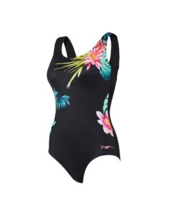 Zoggs Tropic Scoopback Swimsuit -Swim District ZoggsTropicScoopbackSwimsuit 5