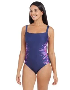 Zoggs Fanfare Print Adjustable Classicback Swimsuit -Swim District fanfareprintadjuclassback 3