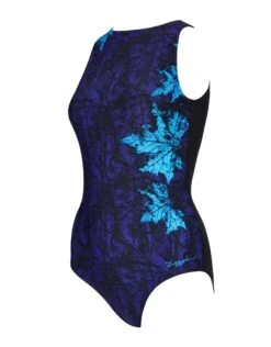Zoggs Indigo Forest Hi Front Swimsuit 13 Zoggs Indigo Forest Hi Front Swimsuit -Swim District indigohifrontswimsuit 1
