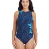 Zoggs Indigo Forest Hi Front Swimsuit -Swim District indigohifrontswimsuit 3