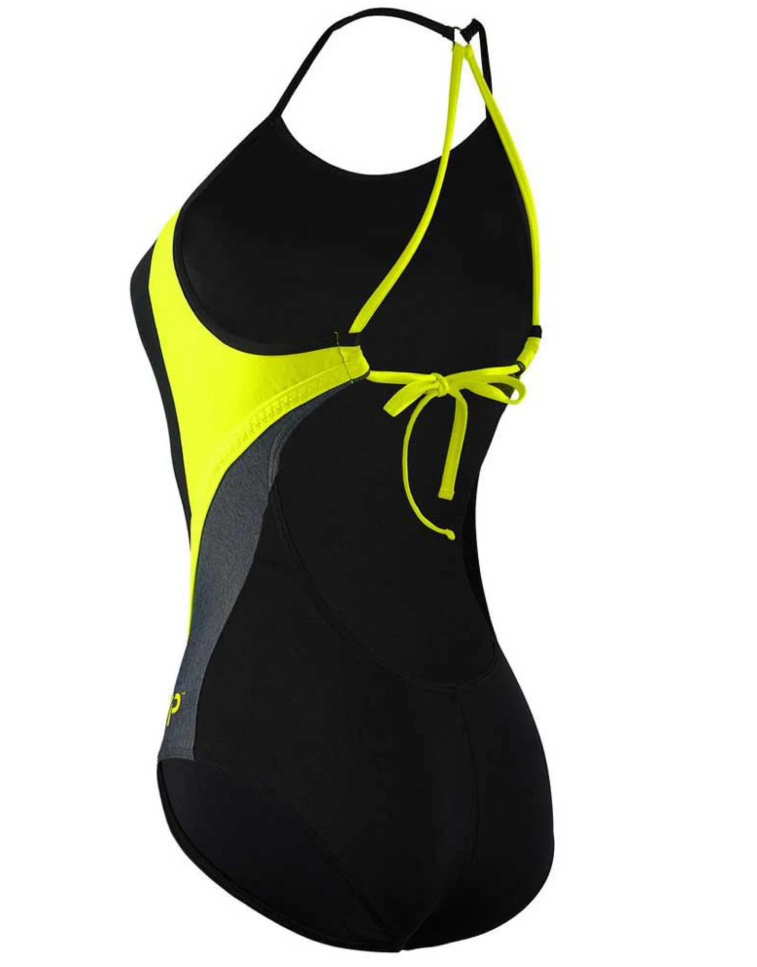 Kuta Swimsuit - Black/Yellow 4 Kuta Swimsuit - Black/Yellow - Image 2