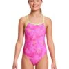 FUNKITA Girls Love Lights Single Strap Swimsuit -Swim District lovelights