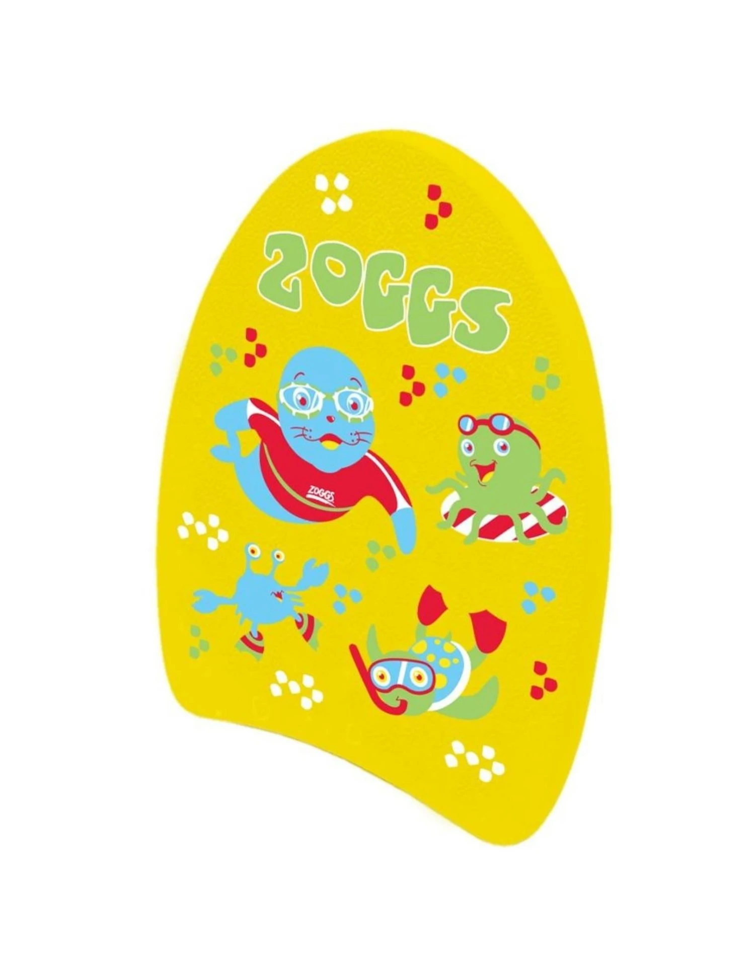Zoggs Zoggy Mini Swim Kickboard - Yellow 3 Zoggs Zoggy Mini Swim Kickboard - Yellow