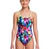 FUNKITA Girls Patch Panels Single Strap Swimsuit 1 FUNKITA Girls Patch Panels Single Strap Swimsuit -Swim District patchpanels
