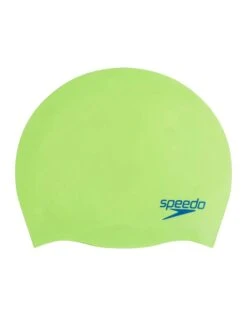 Speedo Junior Plain Moulded Silicone Cap -Swim District speedo junior plain moulded silicone cap 1