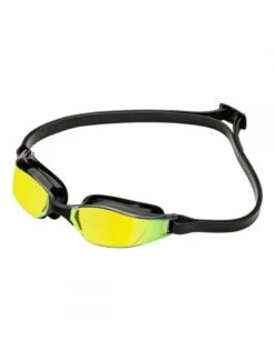 AQUA SPHERE Xceed Titanium Mirrored Swim Goggle - Infrared Cut